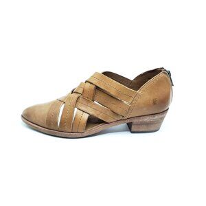 Frye Tan Leather Sandals